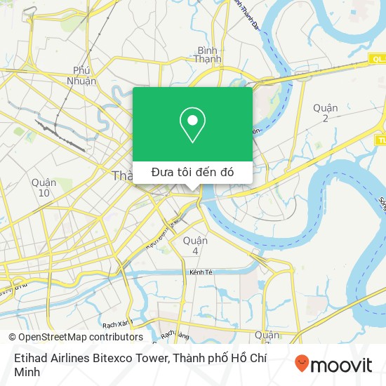 Bản đồ Etihad Airlines Bitexco Tower