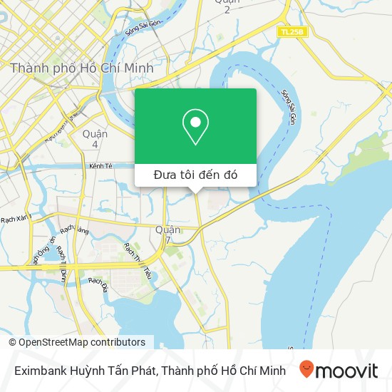 Bản đồ Eximbank Huỳnh Tấn Phát