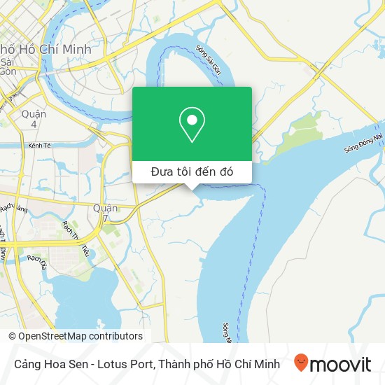 Bản đồ Cảng Hoa Sen - Lotus Port