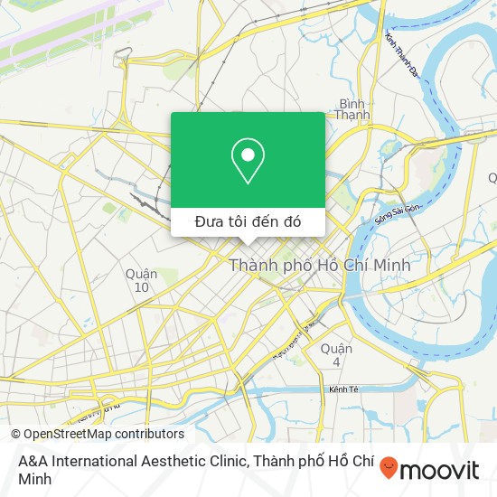 Bản đồ A&A International Aesthetic Clinic