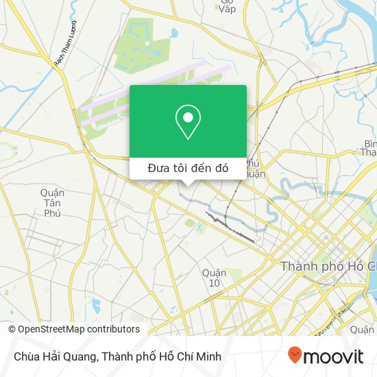 Bản đồ Chùa Hải Quang
