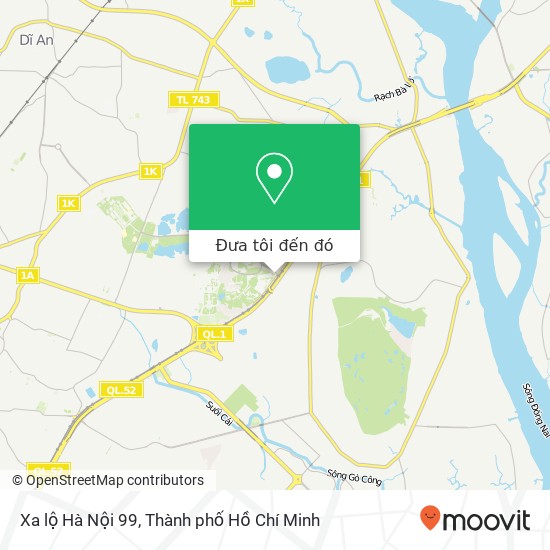 Bản đồ Xa lộ Hà Nội 99