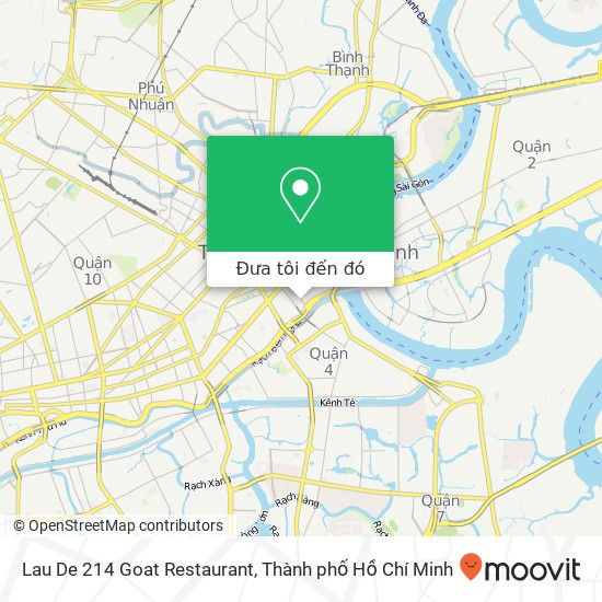 Bản đồ Lau De 214 Goat Restaurant