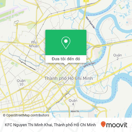 Bản đồ KFC Nguyen Thi Minh Khai