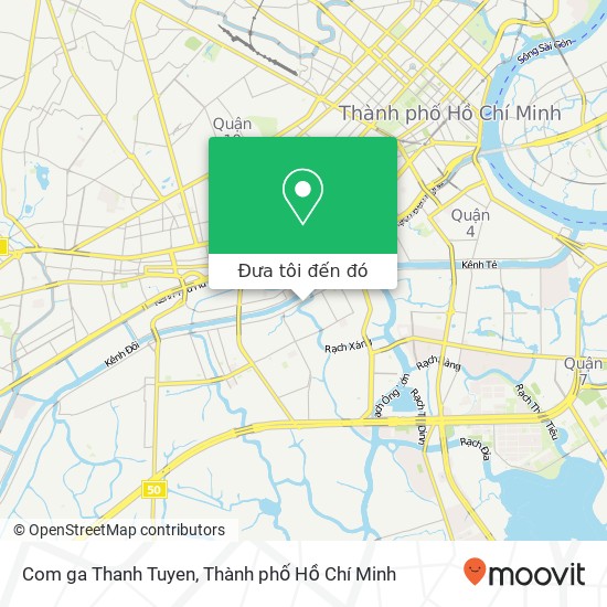 Bản đồ Com ga Thanh Tuyen