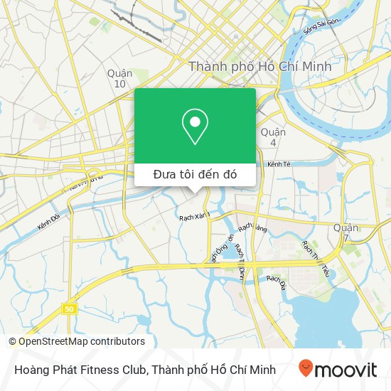 Bản đồ Hoàng Phát Fitness Club