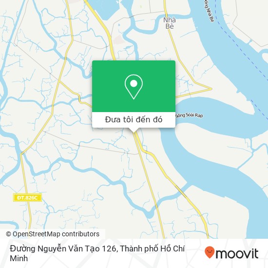 Bản đồ Đường Nguyễn Văn Tạo 126