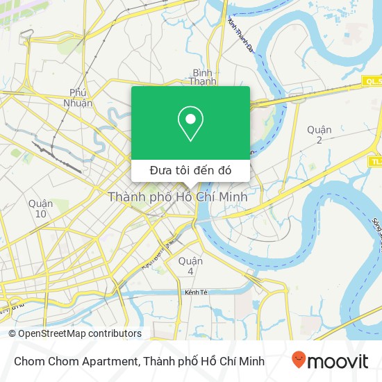 Bản đồ Chom Chom Apartment