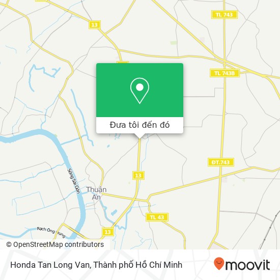Bản đồ Honda Tan Long Van