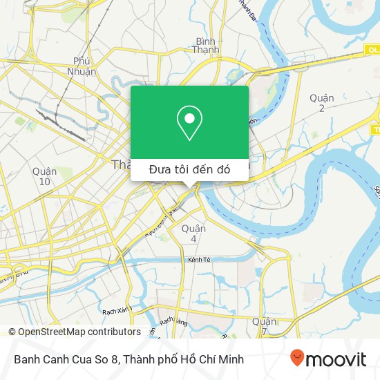 Bản đồ Banh Canh Cua So 8