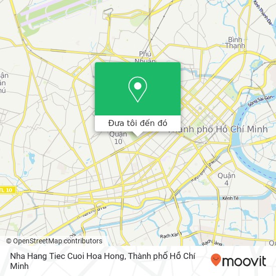 Bản đồ Nha Hang Tiec Cuoi Hoa Hong
