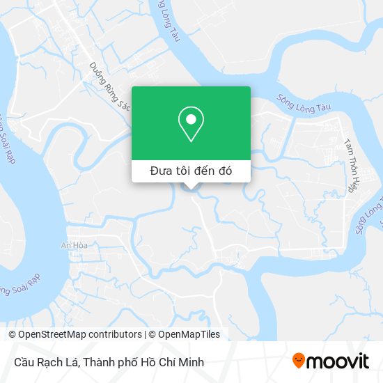 Bản đồ Cầu Rạch Lá