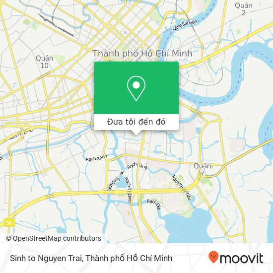 Bản đồ Sinh to Nguyen Trai