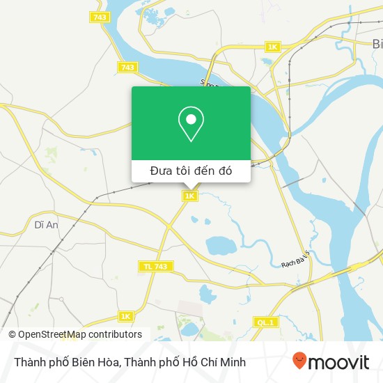 Bản đồ Thành phố Biên Hòa