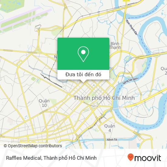Bản đồ Raffles Medical