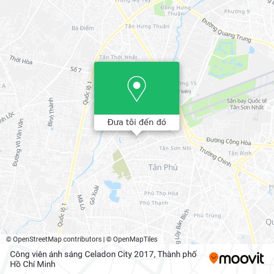 Bản đồ Công viên ánh sáng Celadon City 2017