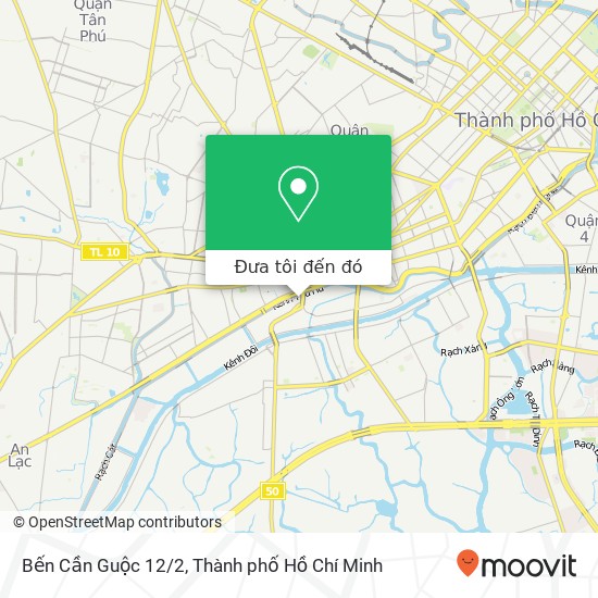 Bản đồ Bến Cần Guộc 12/2
