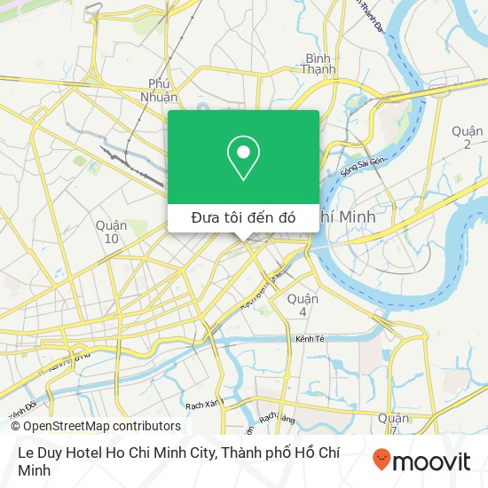 Bản đồ Le Duy Hotel Ho Chi Minh City