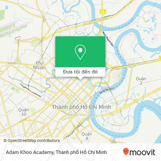 Bản đồ Adam Khoo Academy