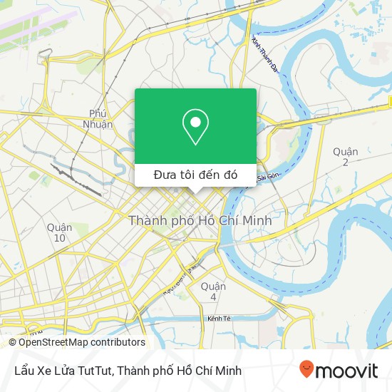 Bản đồ Lẩu Xe Lửa TutTut