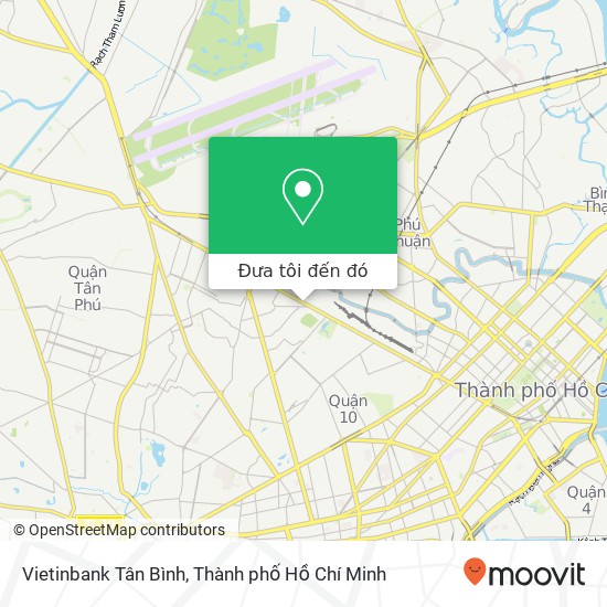 Bản đồ Vietinbank Tân Bình