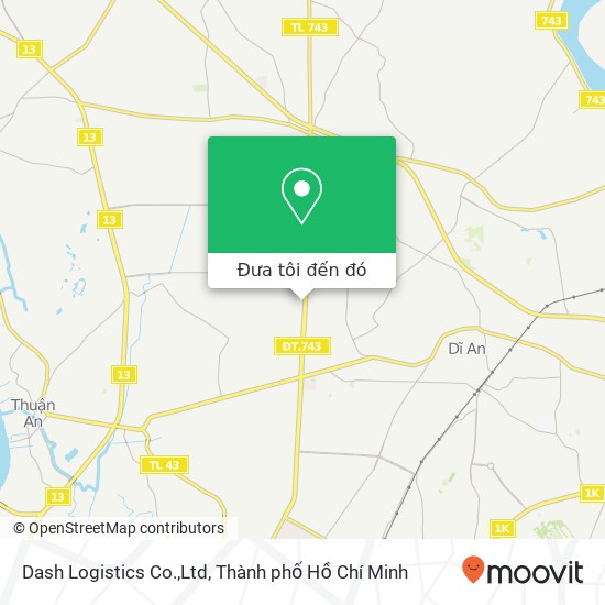 Bản đồ Dash Logistics Co.,Ltd