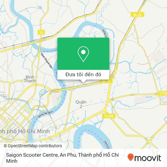 Bản đồ Saigon Scooter Centre, An Phu