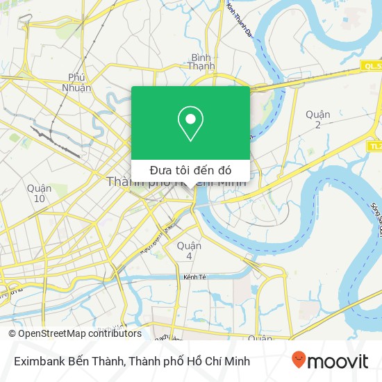 Bản đồ Eximbank Bến Thành