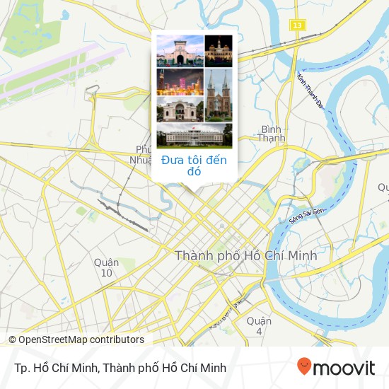 Bản đồ Tp. Hồ Chí Minh