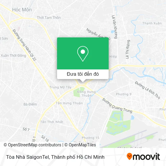 Bản đồ Tòa Nhà SaigonTel