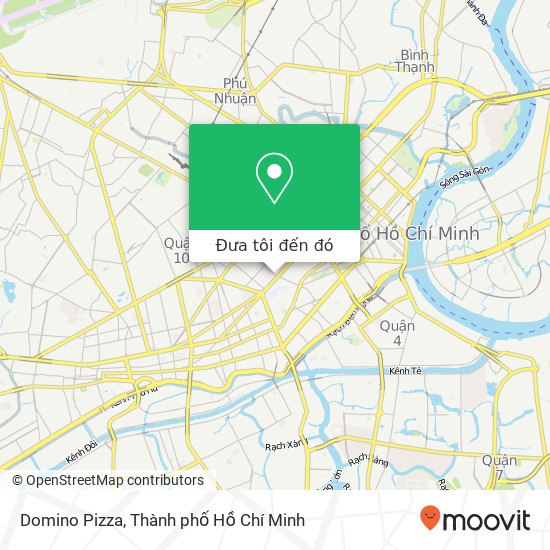 Bản đồ Domino Pizza