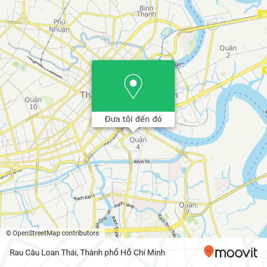 Bản đồ Rau Câu Loan Thái