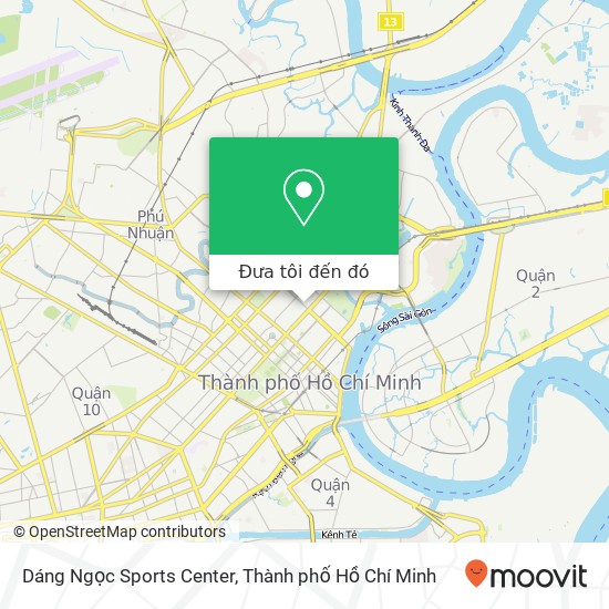 Bản đồ Dáng Ngọc Sports Center