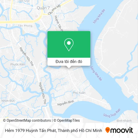 Bản đồ Hẻm 1979 Huỳnh Tấn Phát