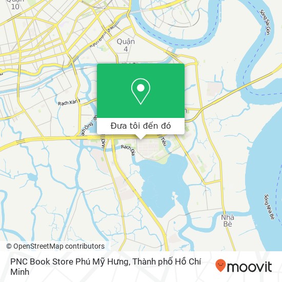 Bản đồ PNC Book Store Phú Mỹ Hưng