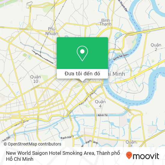 Bản đồ New World Saigon Hotel Smoking Area