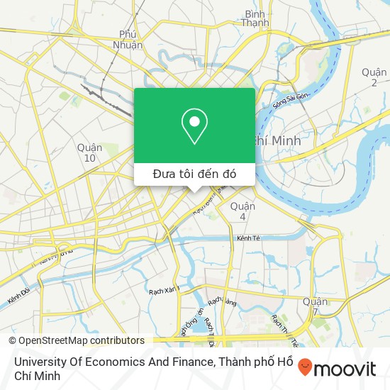 Bản đồ University Of Economics And Finance