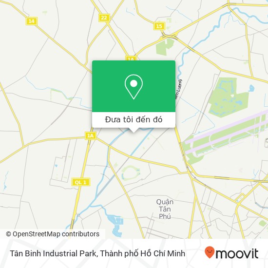 Bản đồ Tân Binh Industrial Park