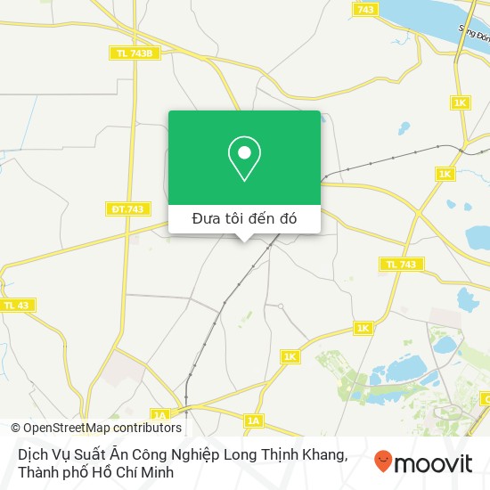 Bản đồ Dịch Vụ Suất Ăn Công Nghiệp Long Thịnh Khang