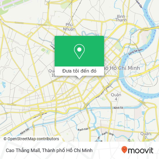 Bản đồ Cao Thắng Mall