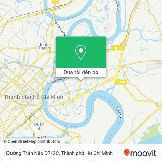 Bản đồ Đường Trần Não D7/2C