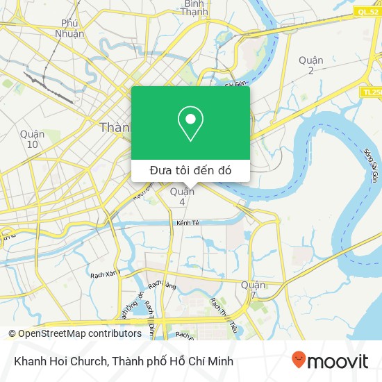 Bản đồ Khanh Hoi Church
