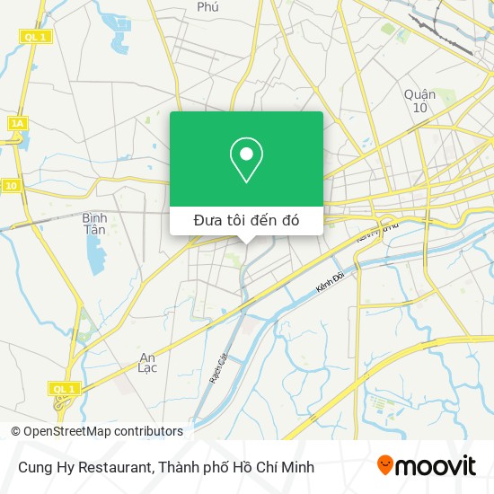 Bản đồ Cung Hy Restaurant