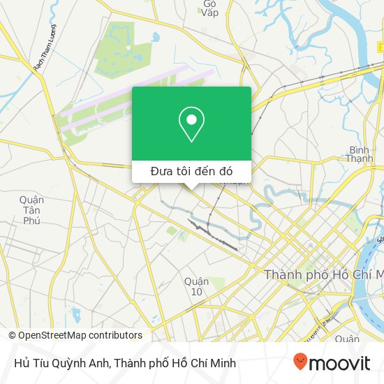 Bản đồ Hủ Tíu Quỳnh Anh