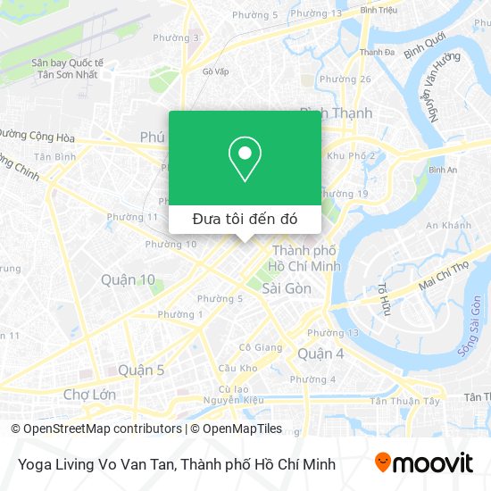 Bản đồ Yoga Living Vo Van Tan