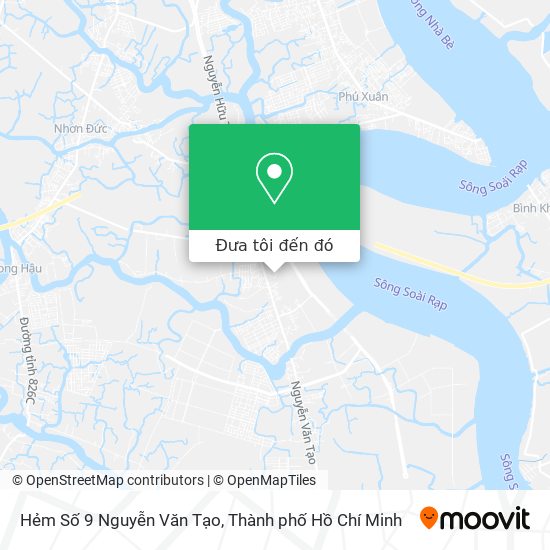 Bản đồ Hẻm Số 9 Nguyễn Văn Tạo