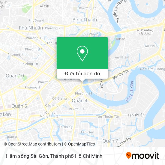 Bản đồ Hầm sông Sài Gòn