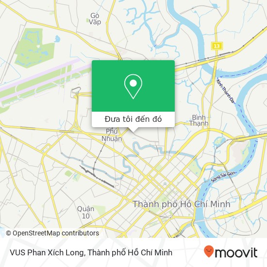 Bản đồ VUS Phan Xích Long