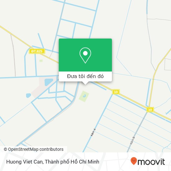 Bản đồ Huong Viet Can