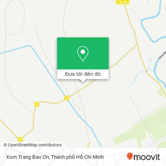 Bản đồ Xom Trang Bao On